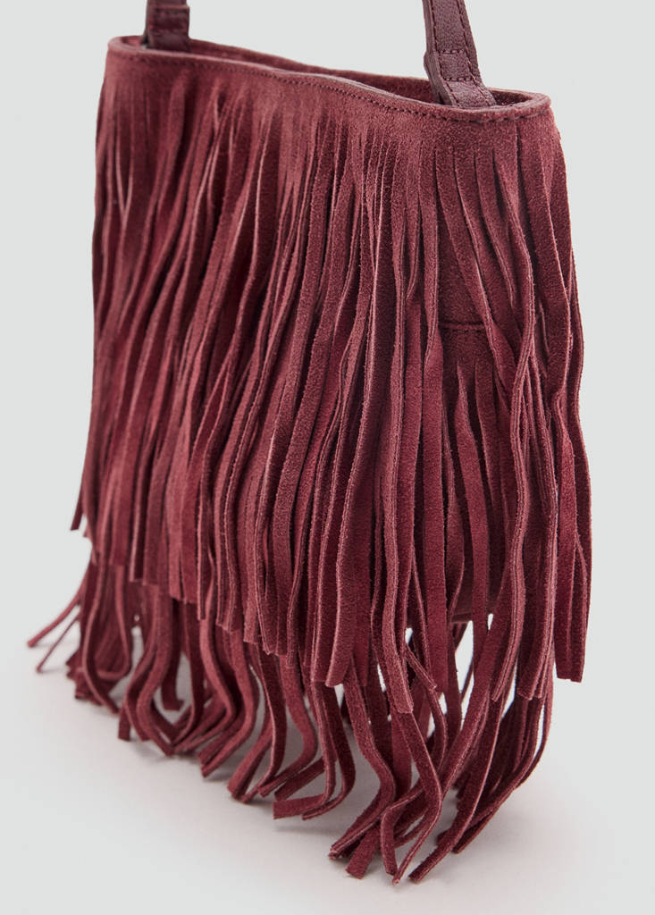 Mini leather tassel bag - thumbnail 3