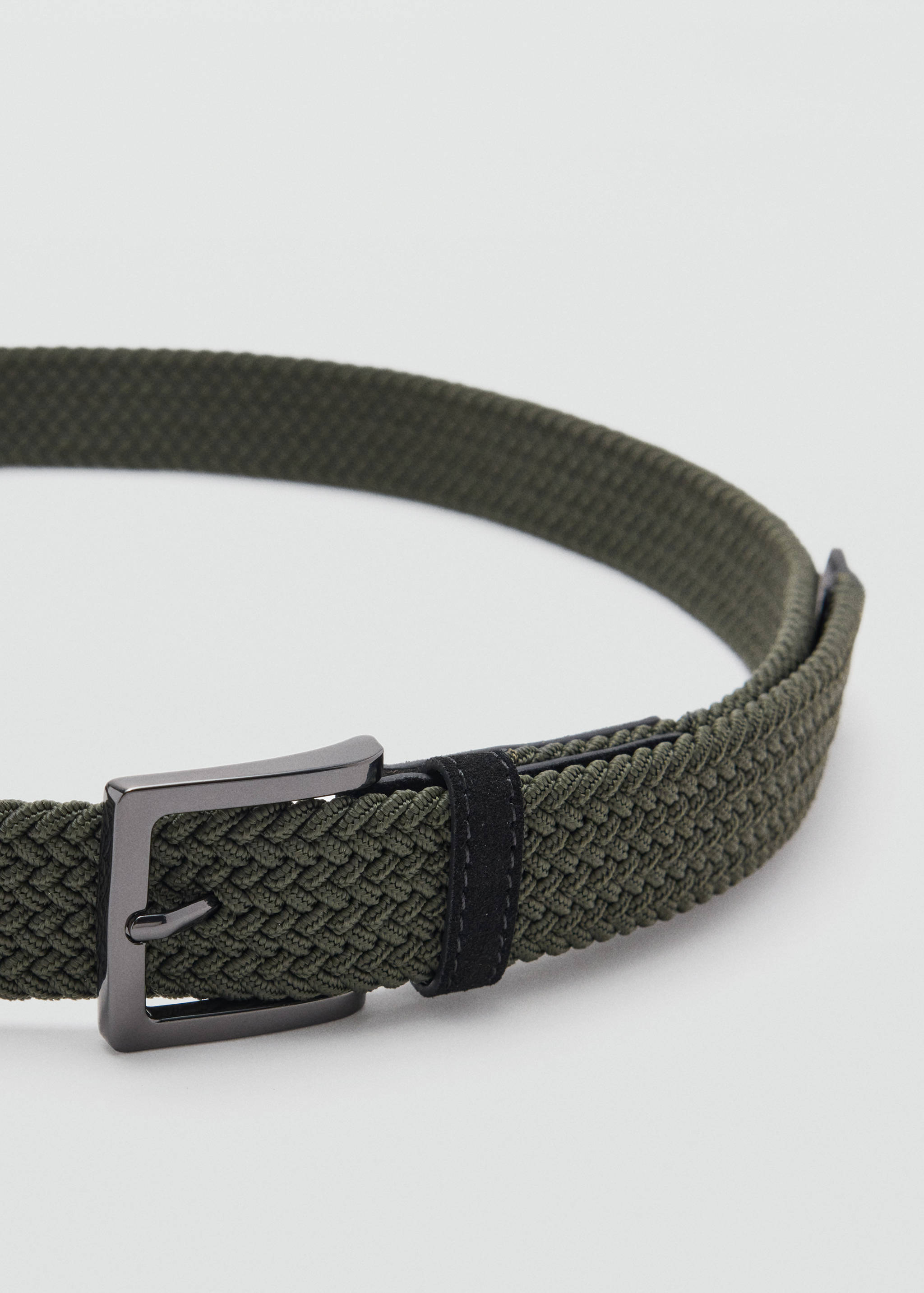 Braided elastic belt - Medium plane