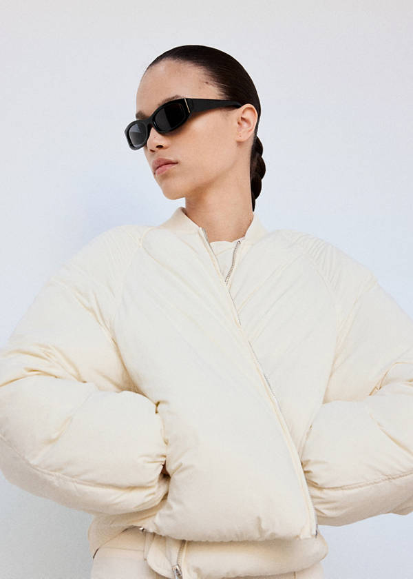 Quilted bomber jacket — Off White