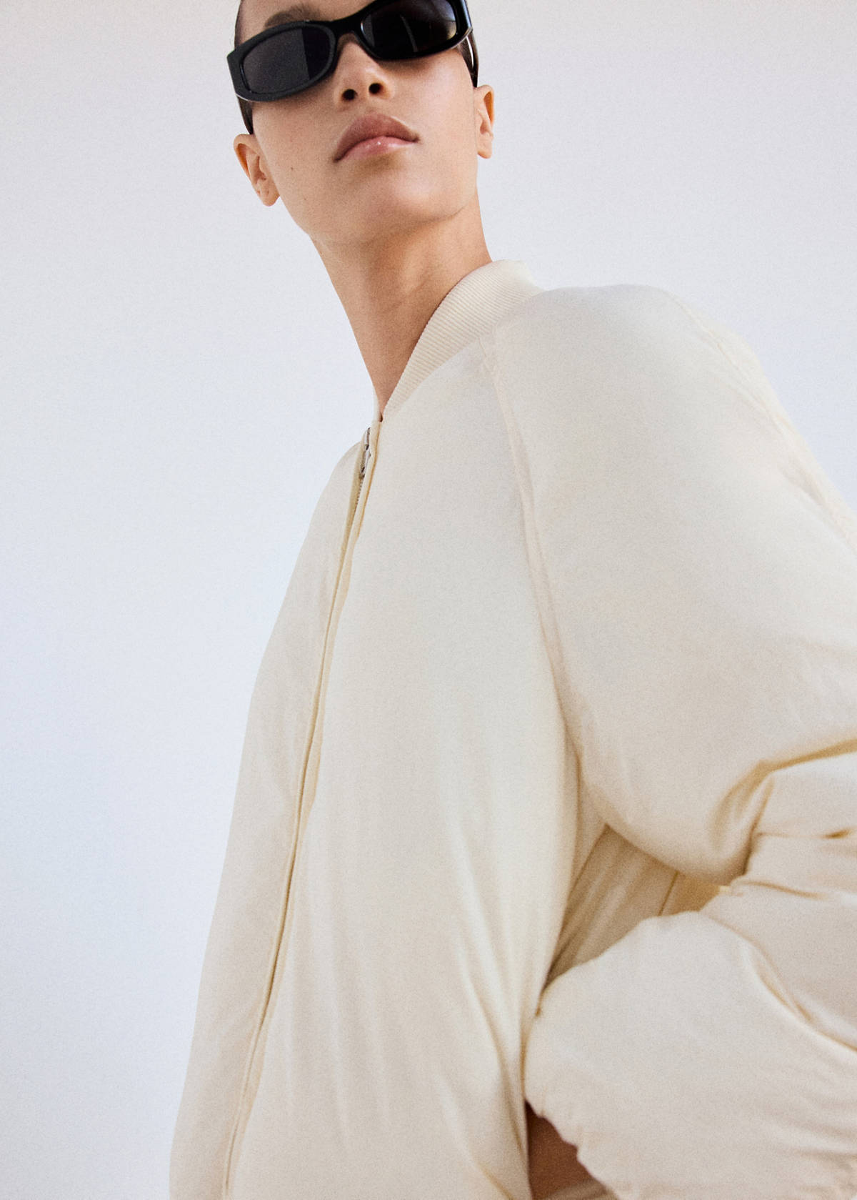 Quilted bomber jacket — Off White