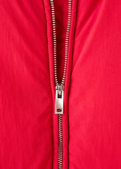Quilted bomber jacket — Red 7
