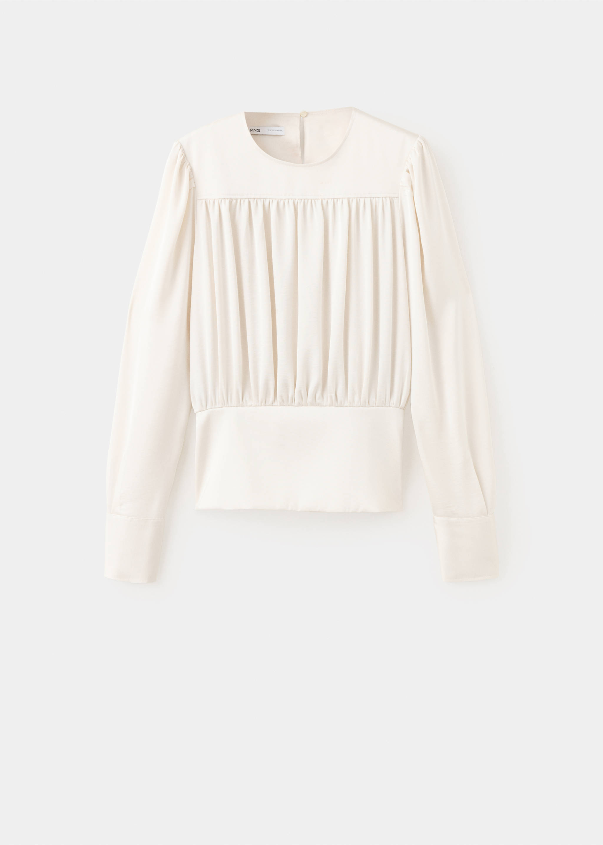 BLOUSE GOLDY - Προϊόν χωρίς μοντέλο, Εκρού. Ref: 37087776-00.
