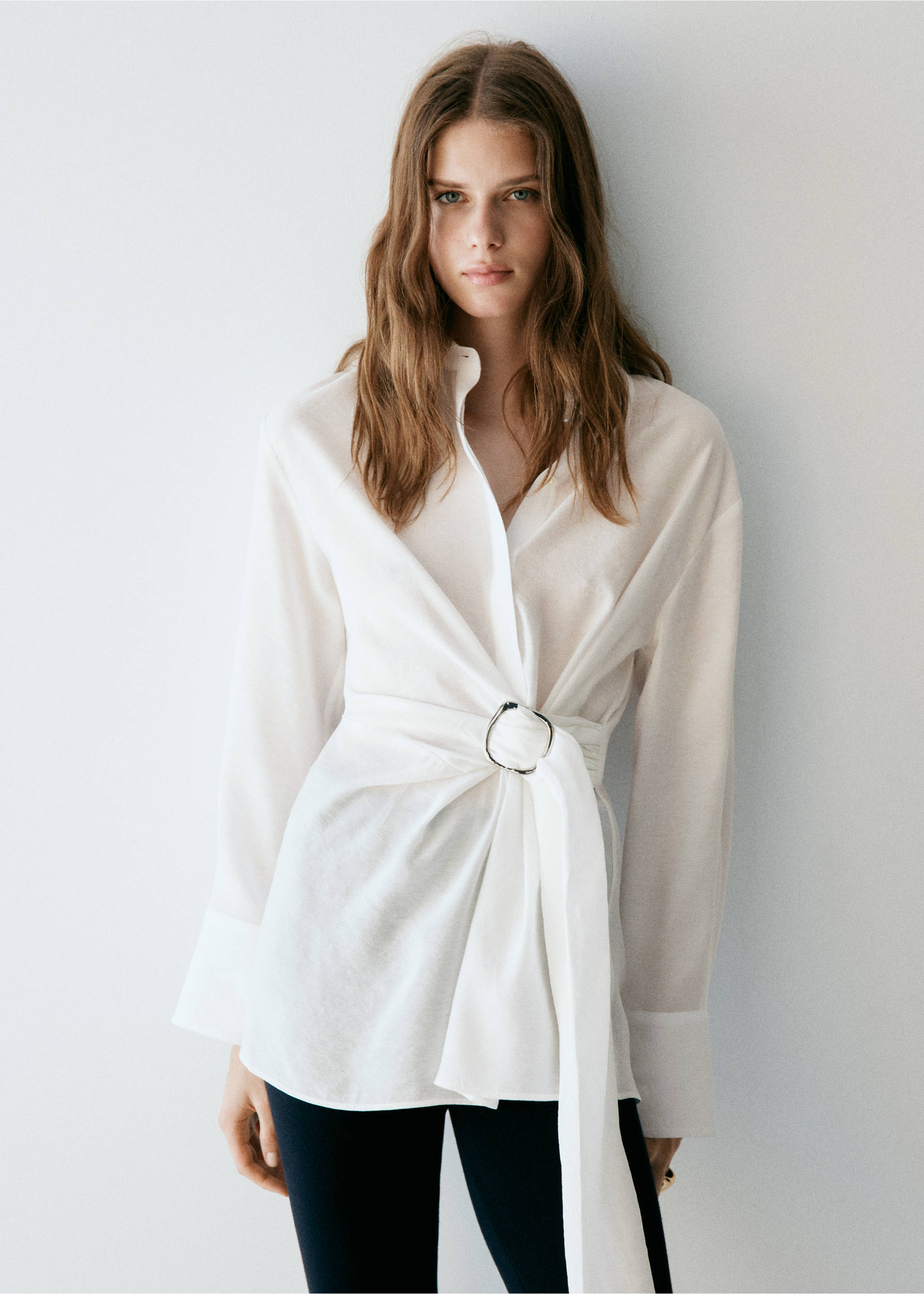 SHIRT BEA - Plan moyen, Écru. Ref: 37087778-00.