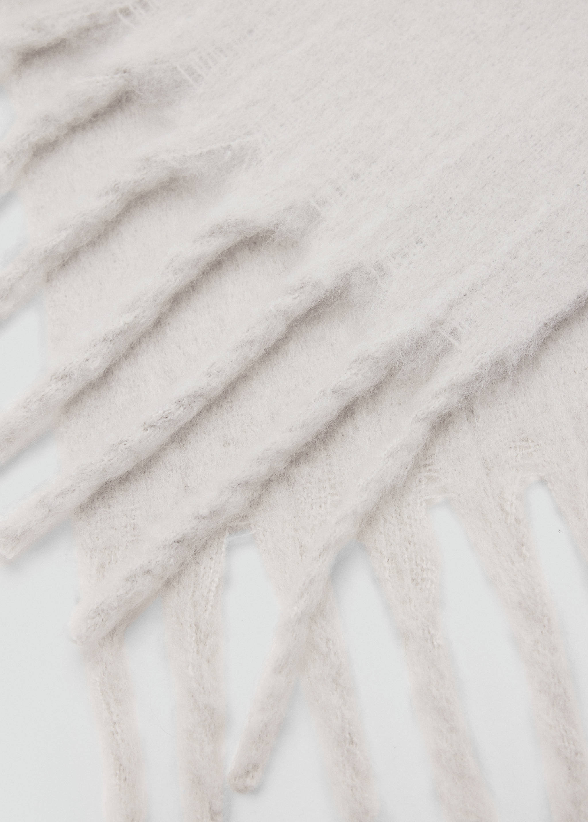 Écharpe en maille avec finitions à franges - Détail de l'article 8