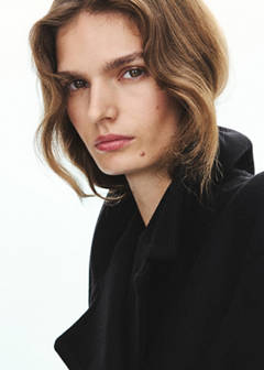 Manteco wool coat with belt — Black 14