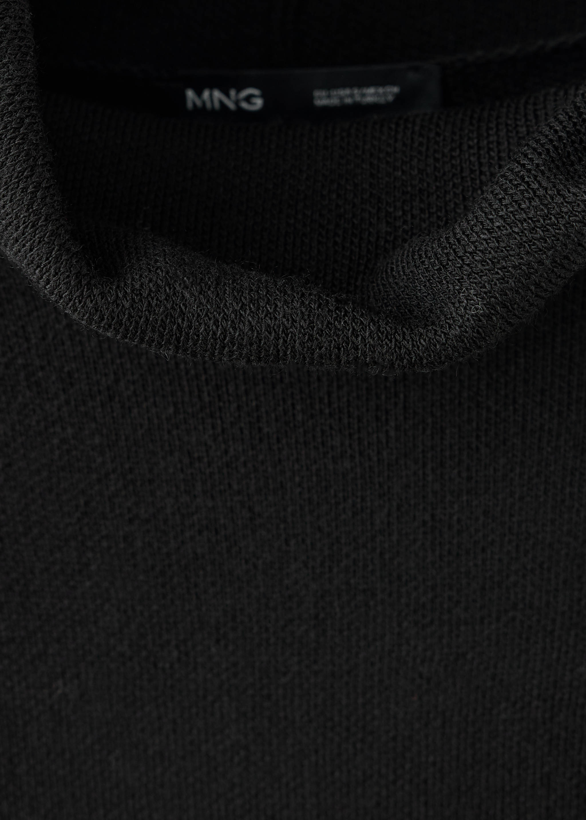 Short fine-knit dress - Details of the article 8
