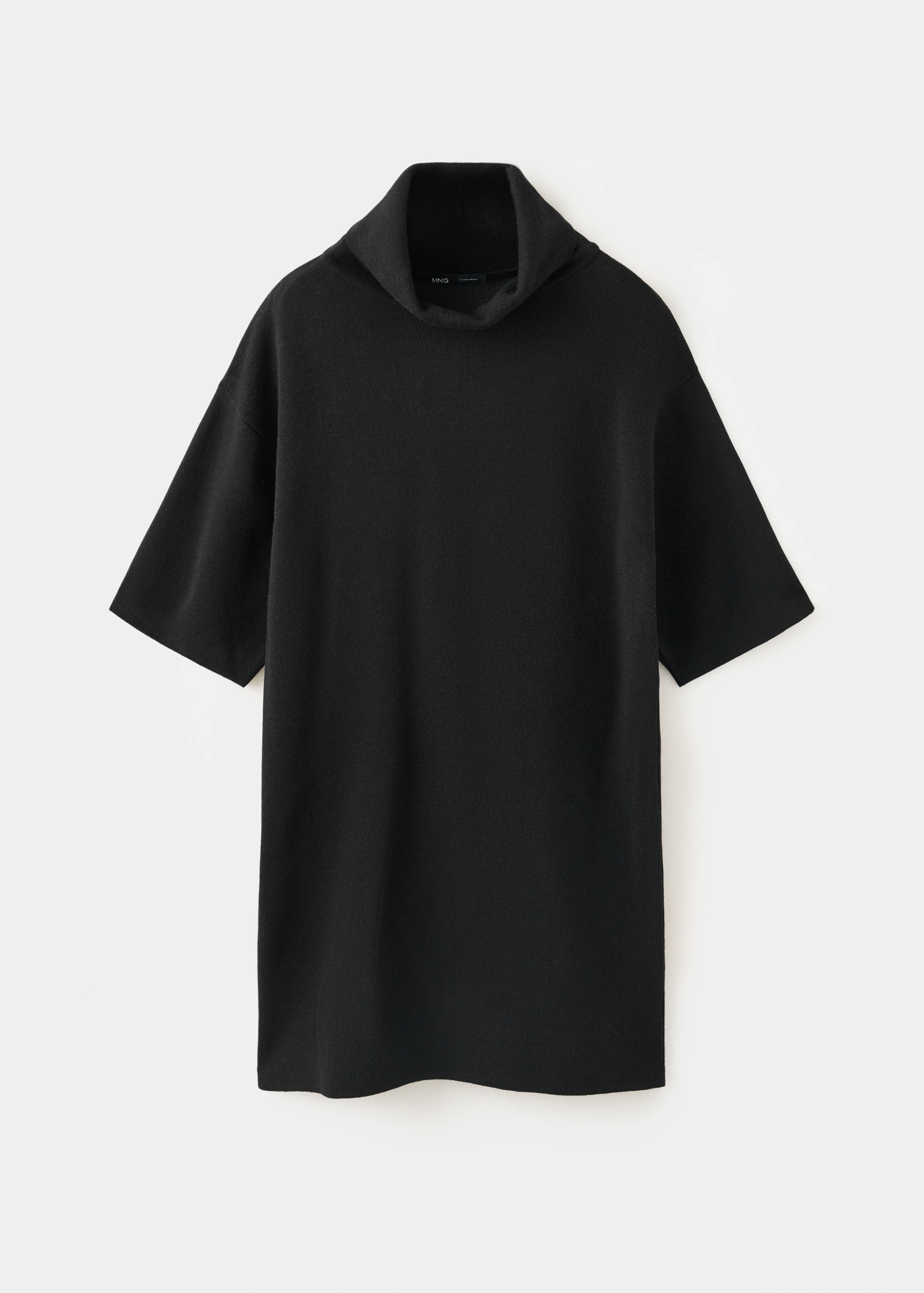 Short fine-knit dress - Article without model