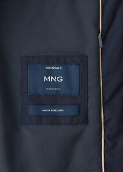 Water-repellent quilted parka — Night Blue 8