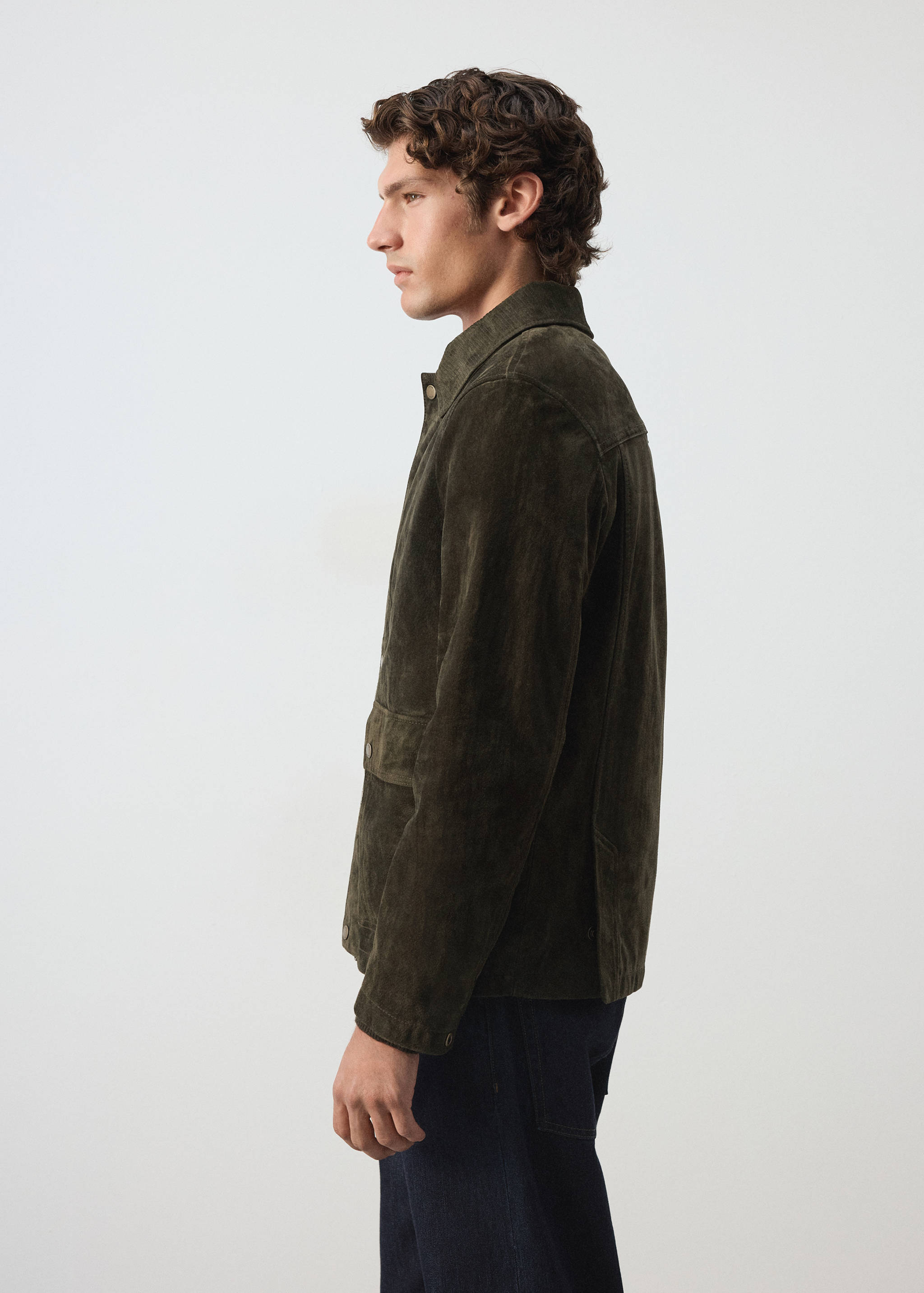 Veste 100 % cuir et daim - Détail de l'article 2