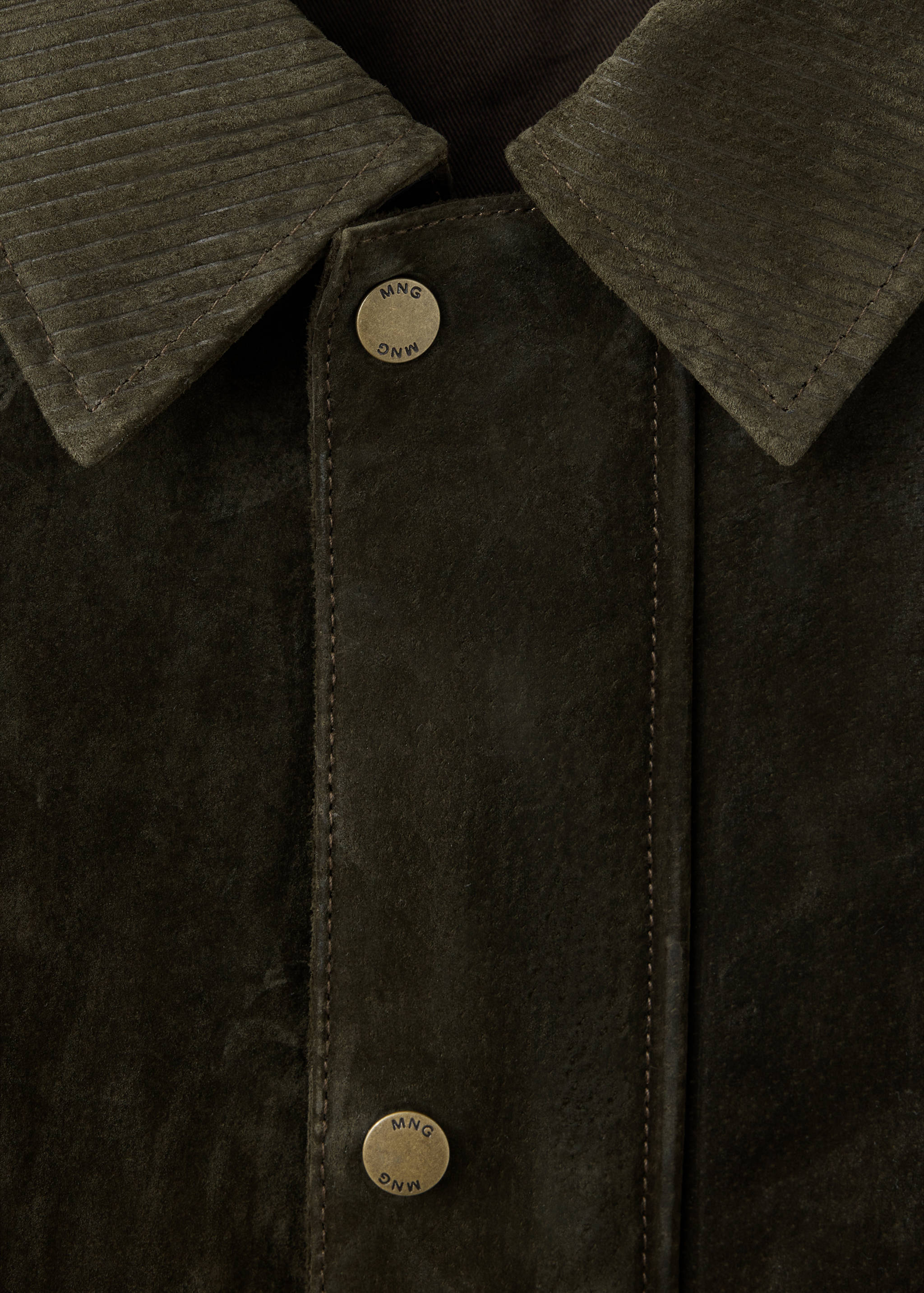 Veste 100 % cuir et daim - Détail de l'article 8