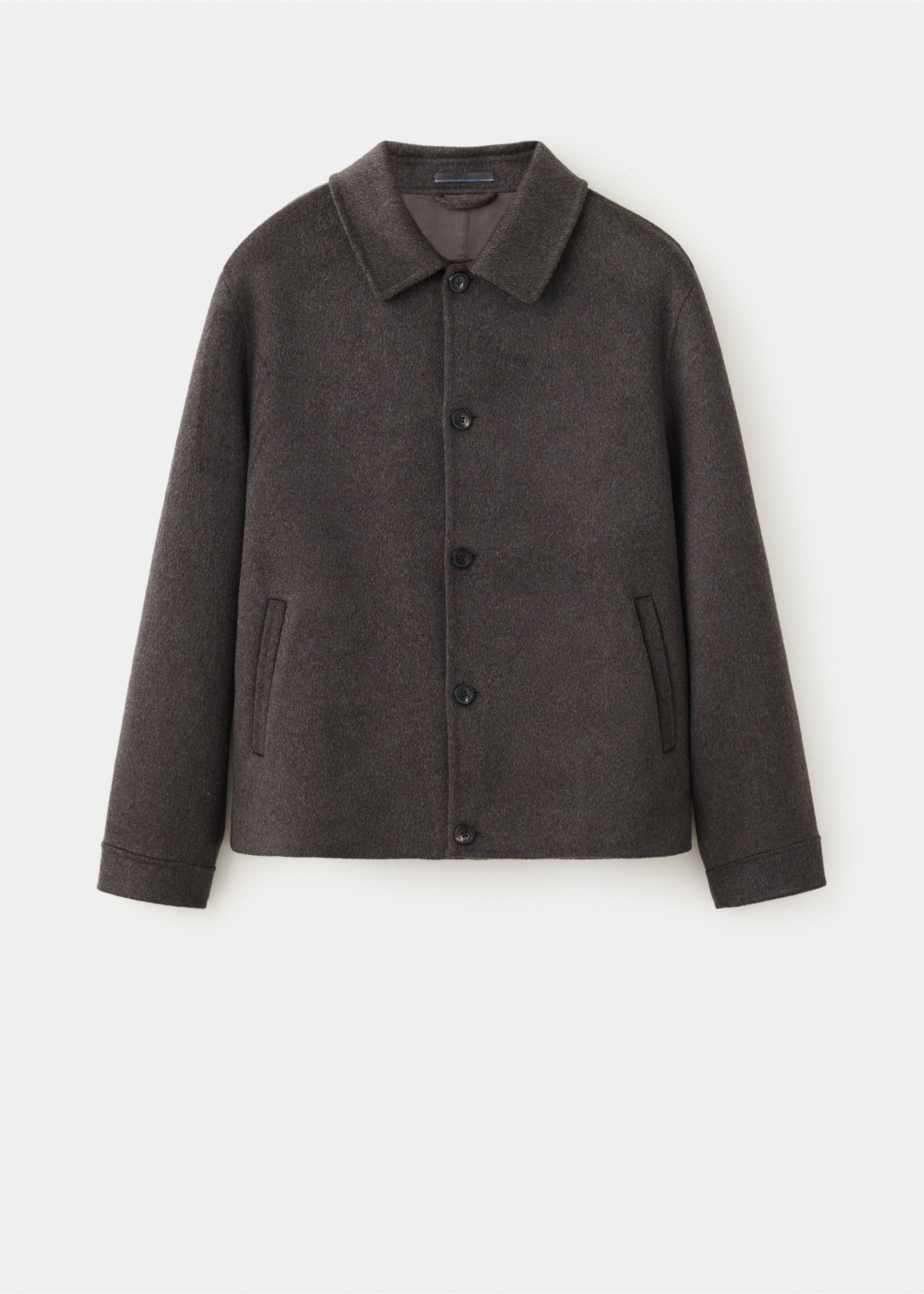 Veste en mélange de laine et de cachemire - Article sans modèle, Café. Ref: 37087896-00.