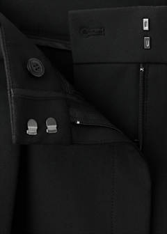 Straight-fit suit trousers — Black 7