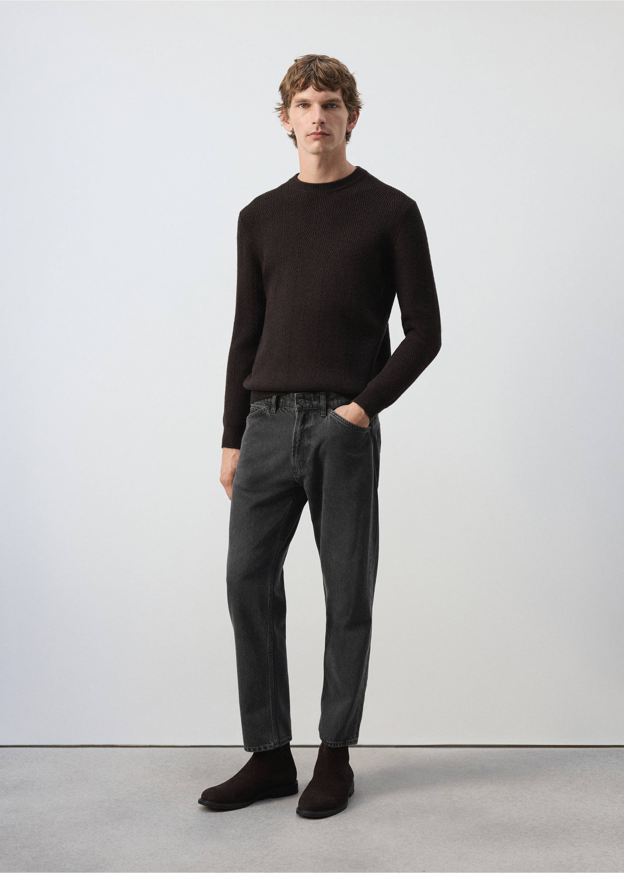 JEANS LORI - Plan général, Gris. Ref: 37087899-00.
