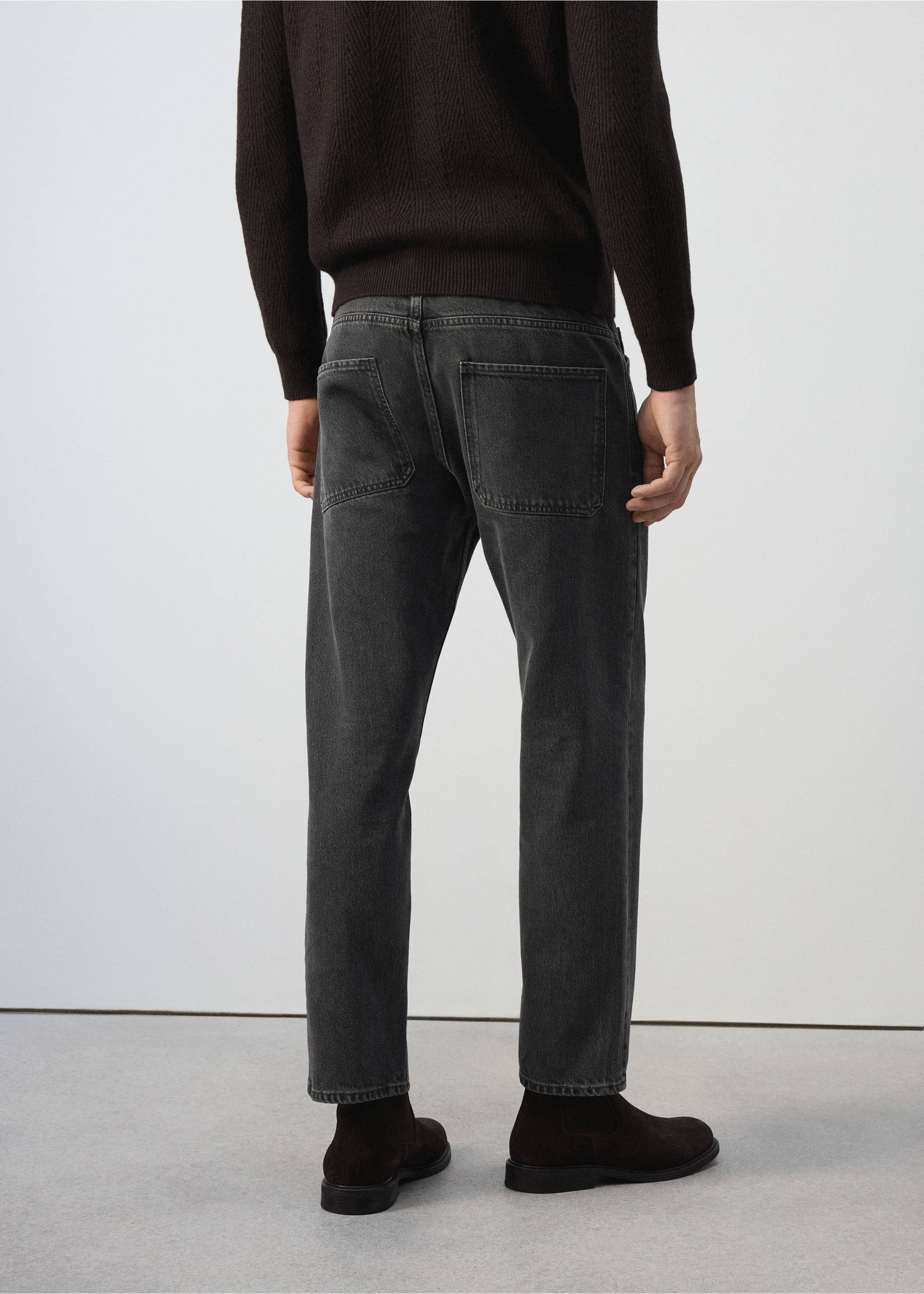 JEANS LORI - Verso de l’article, Gris. Ref: 37087899-00.