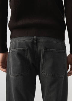 Regular-fit cropped jeans — Open Grey 6