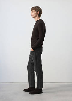 Regular-fit cropped jeans — Open Grey 5
