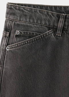 Regular-fit cropped jeans — Open Grey 8