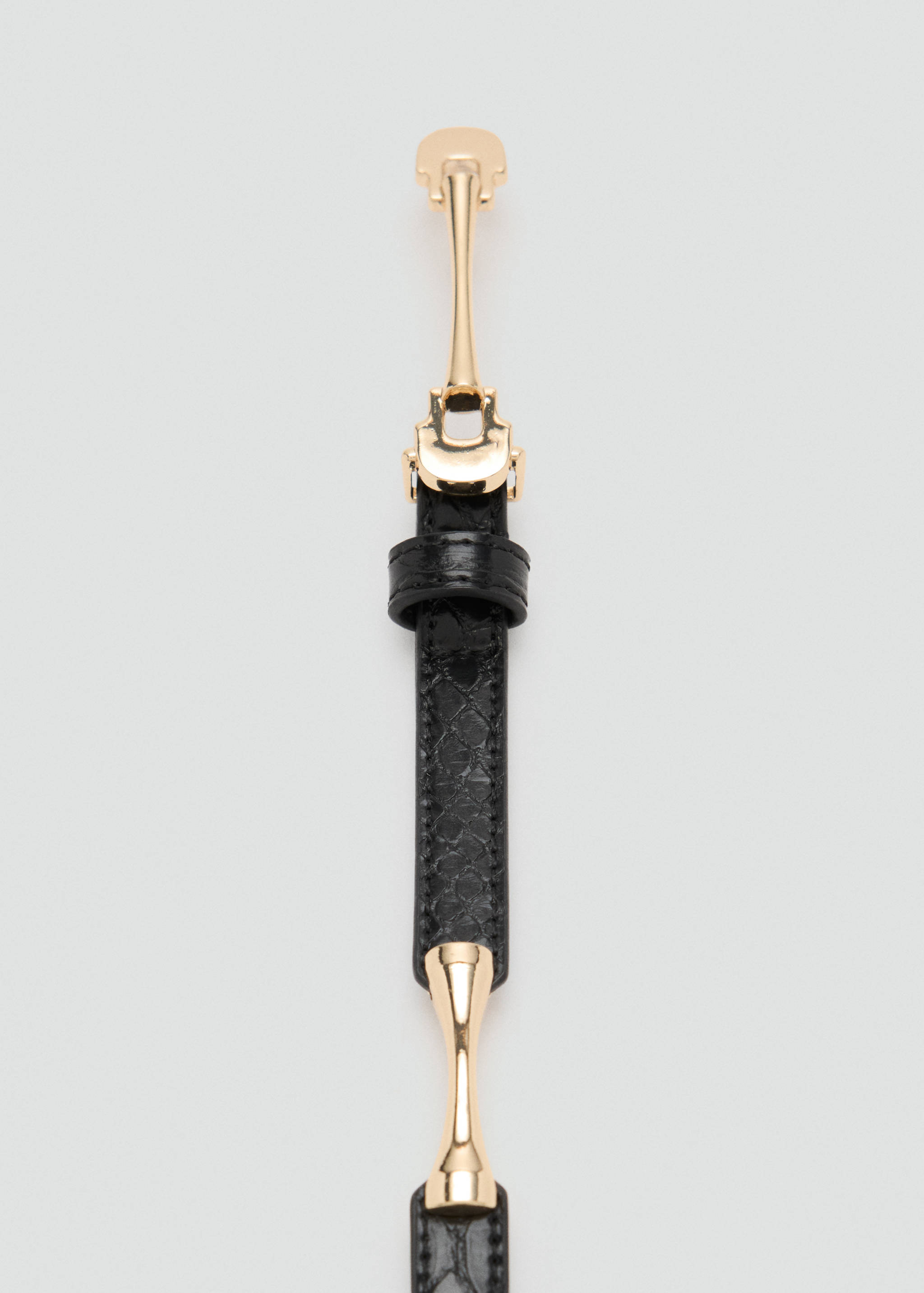 Thin belt with metal buckle - Details of the article 1
