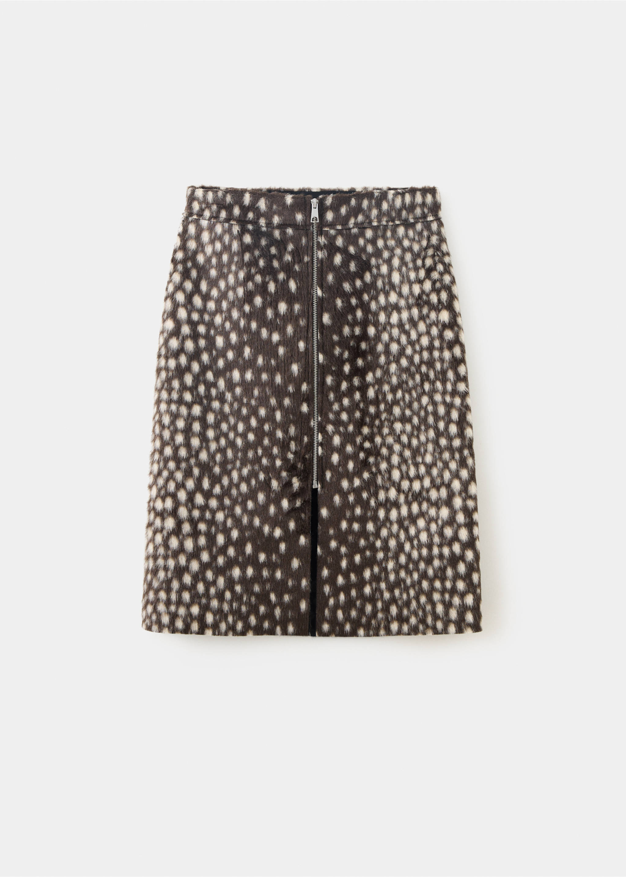 Bambi skirt with brushed finish - Article without model, Brown. Ref: 37087913-00.