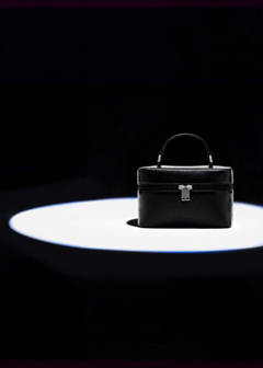 Structured faux leather bag — Black 2