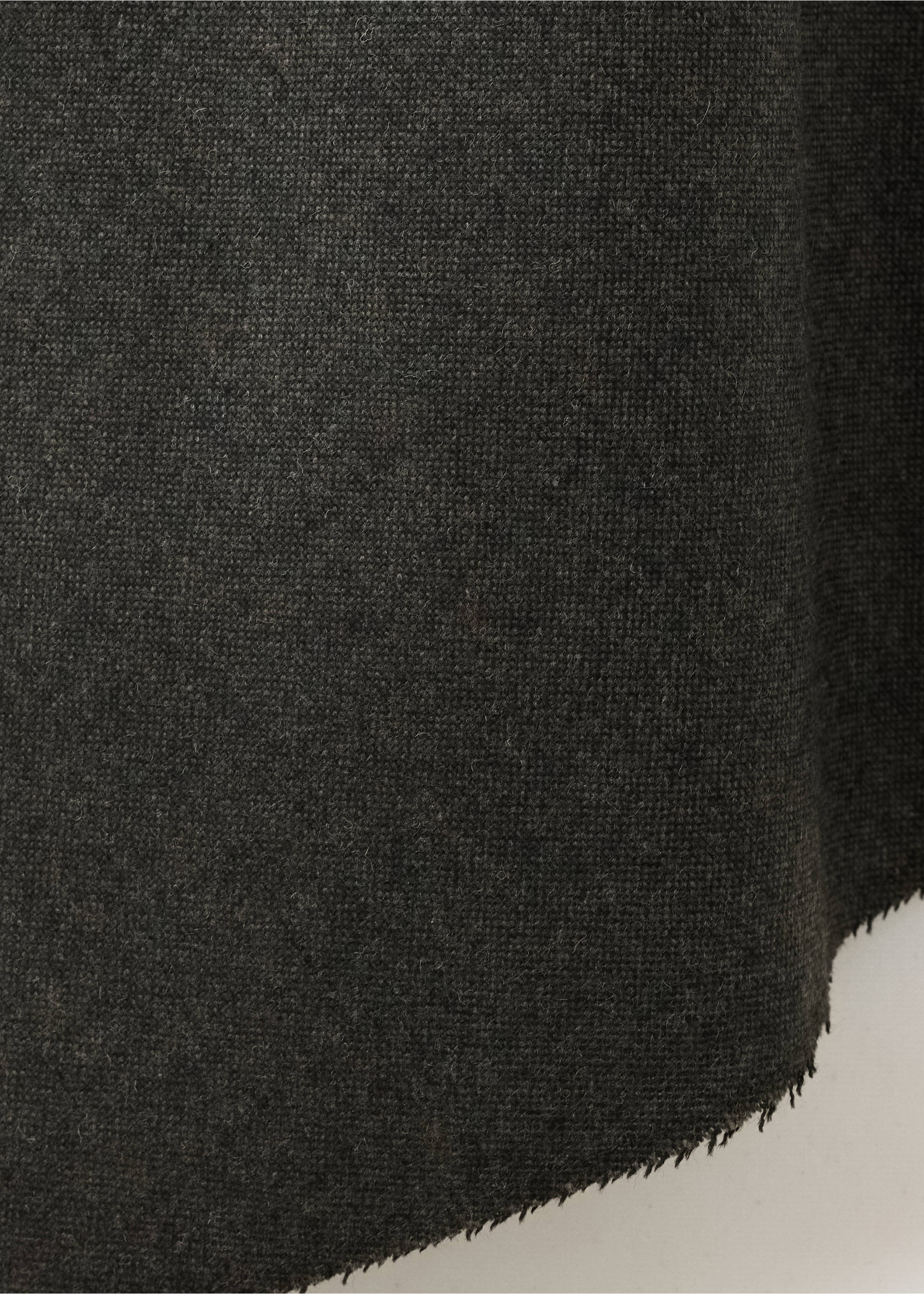 Asymmetrical skirt - Details of the article 0, Green. Ref: 37087943-00.