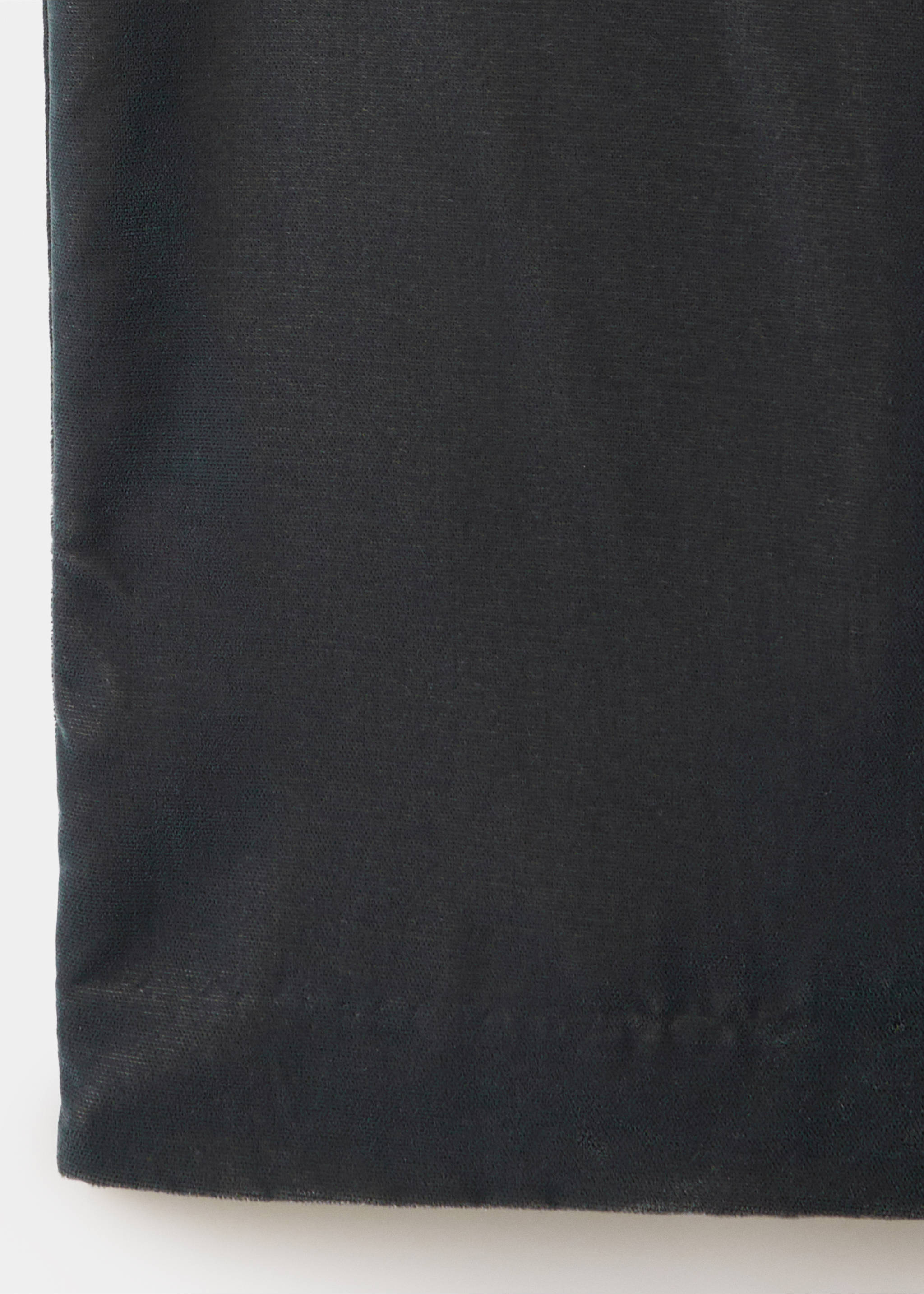 Close-up fabric detail of black trousers., Dark Silver. Ref: 37088267-00.