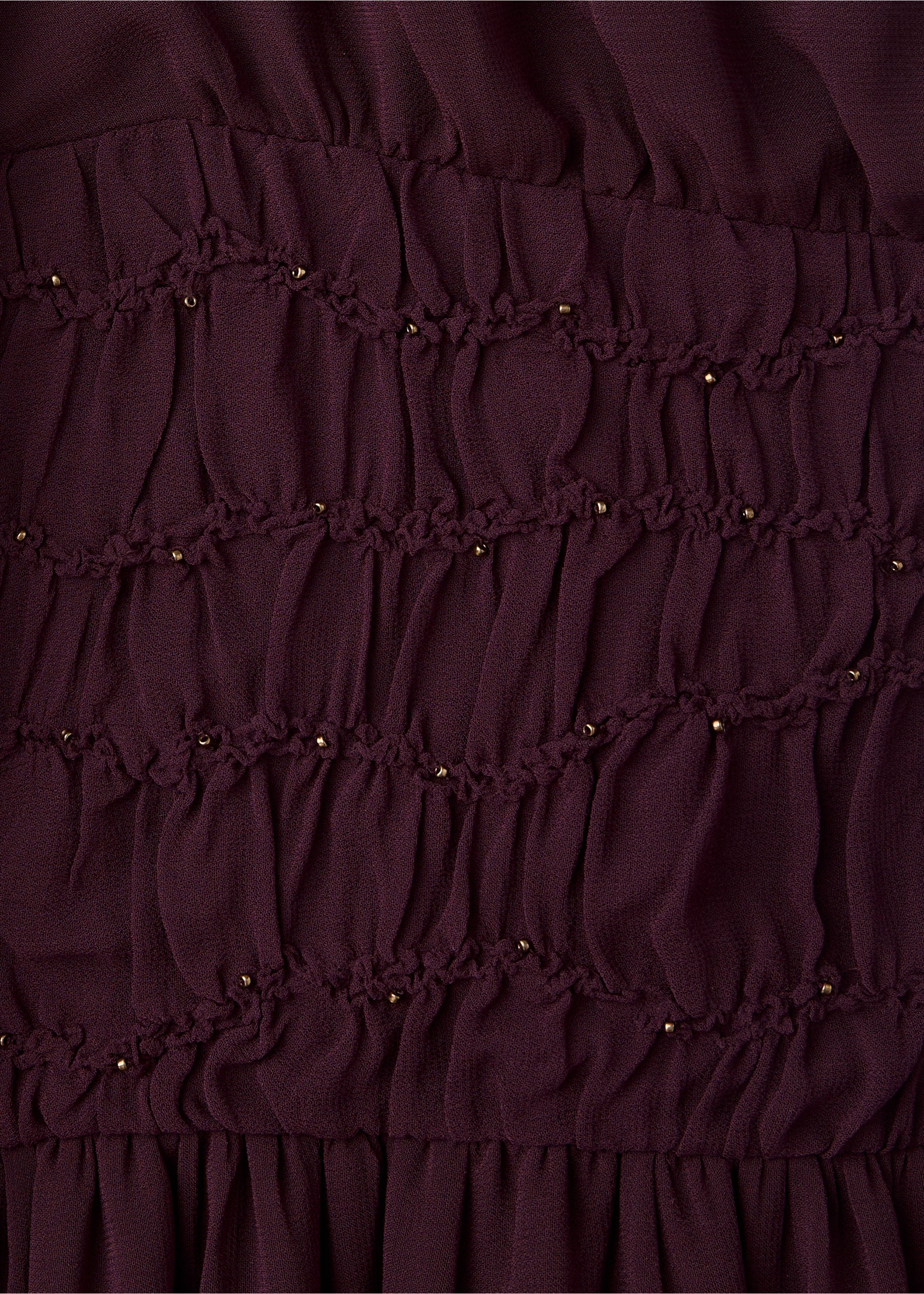 Robe épaule dénudée - Détail de l'article 8, Bordeaux. Ref: 37088272-00.