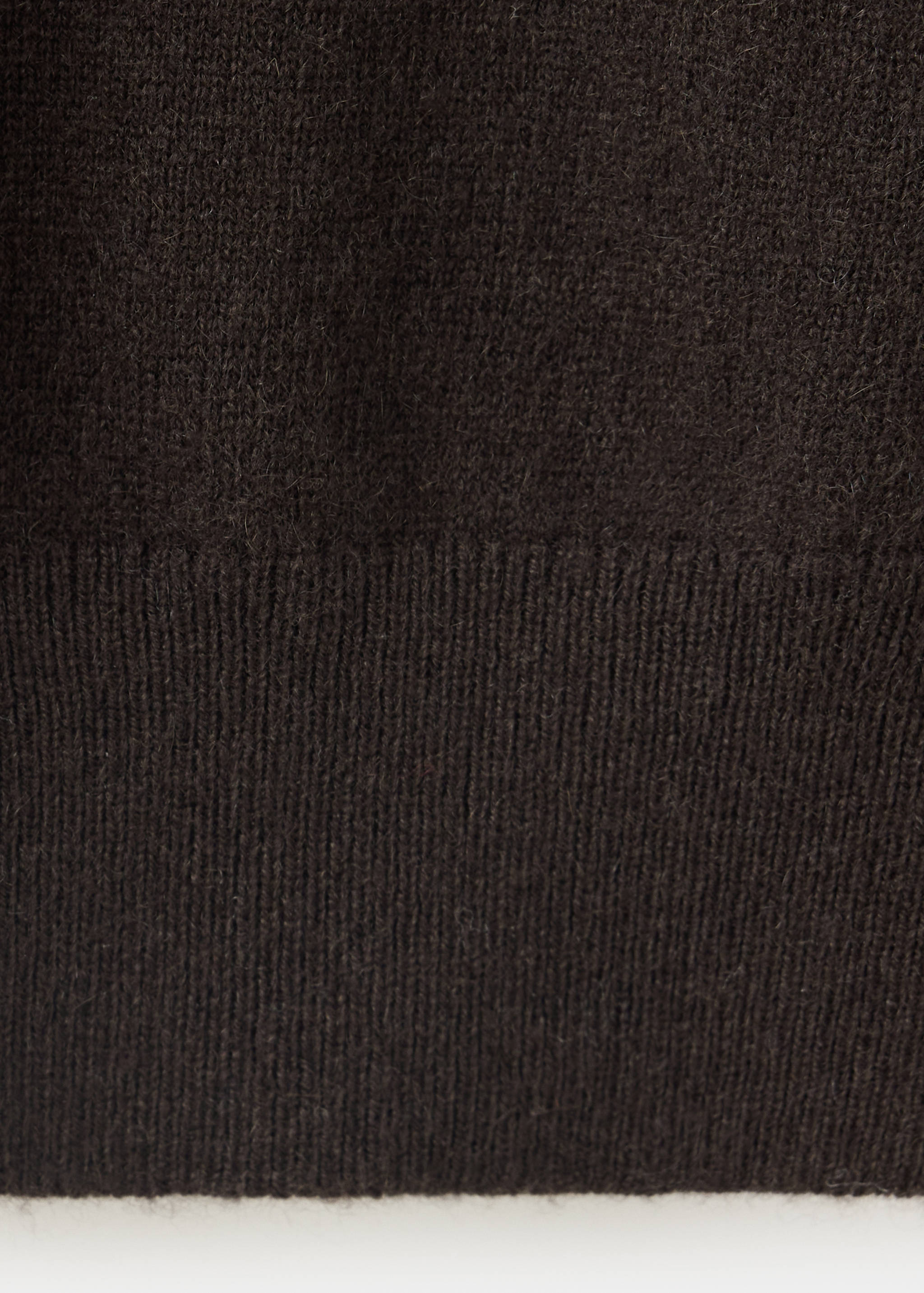 100% cashmere knitted polo shirt - Details of the article 0