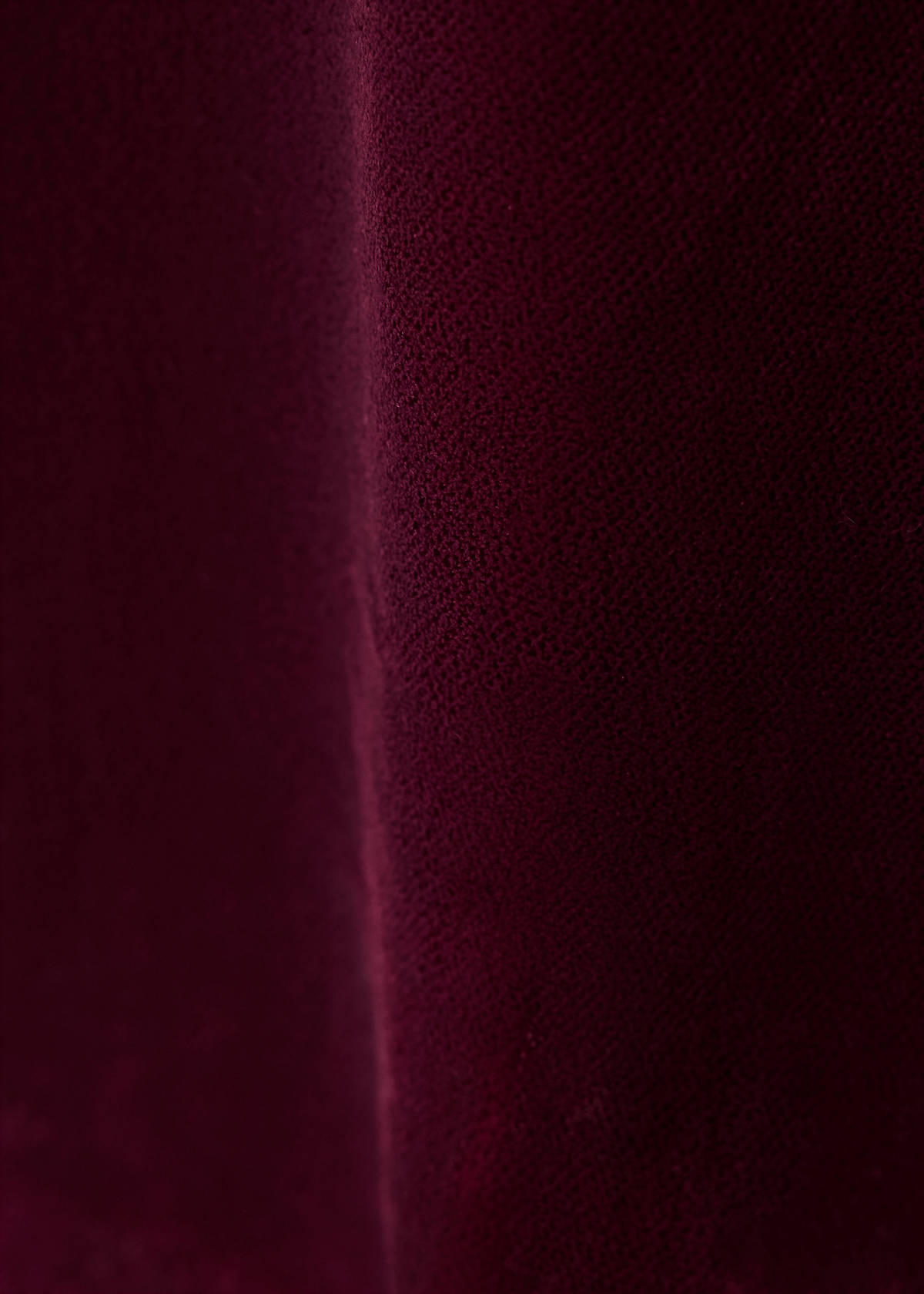 Velvet suit trousers — Maroon
