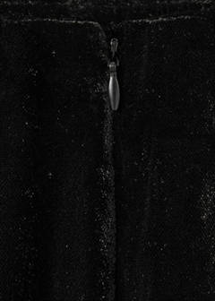 Velvet suit trousers — Black 8