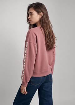 Studded sweatshirt — Pink 5