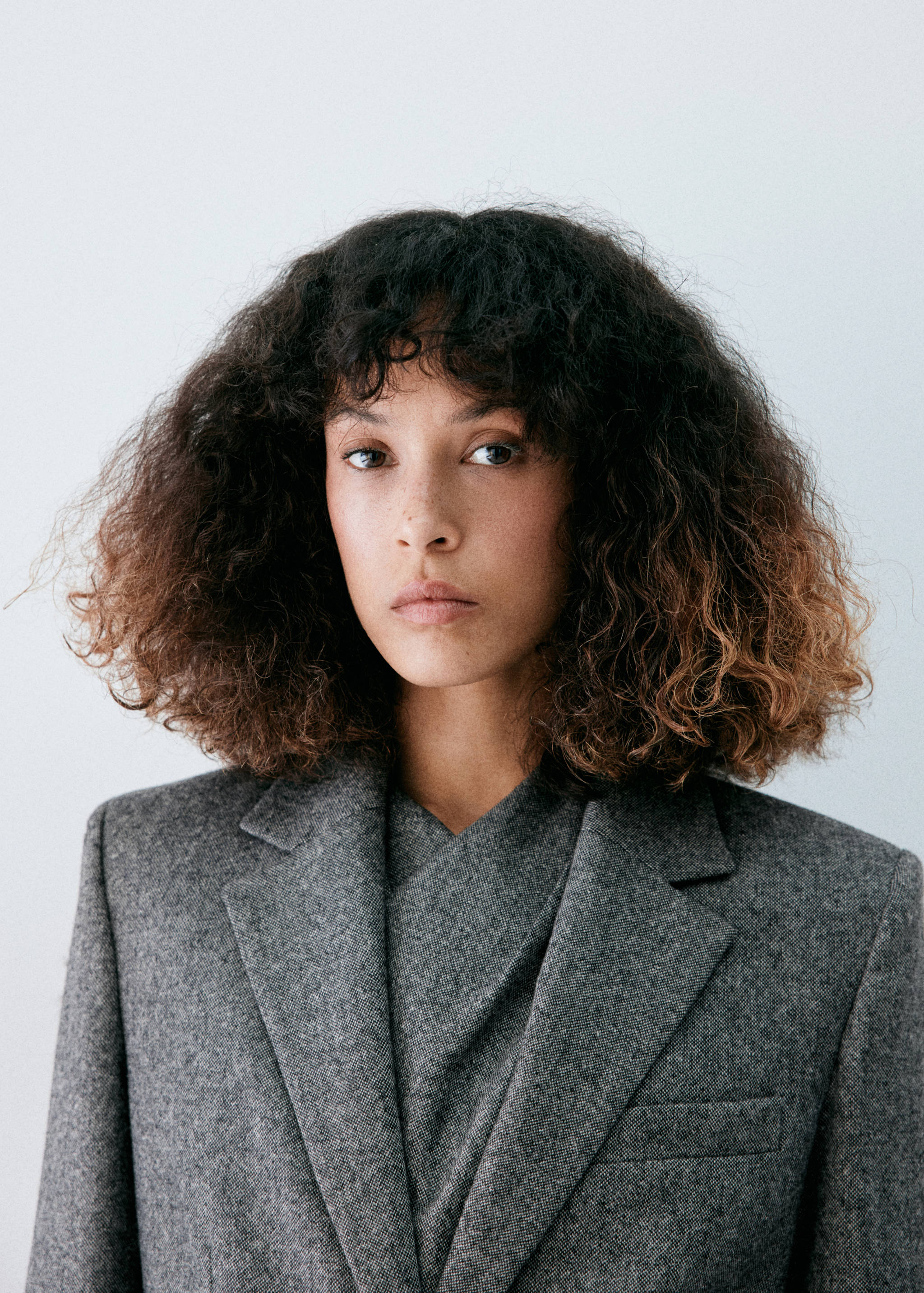 Speckled wool suit jacket - Details of the article 1