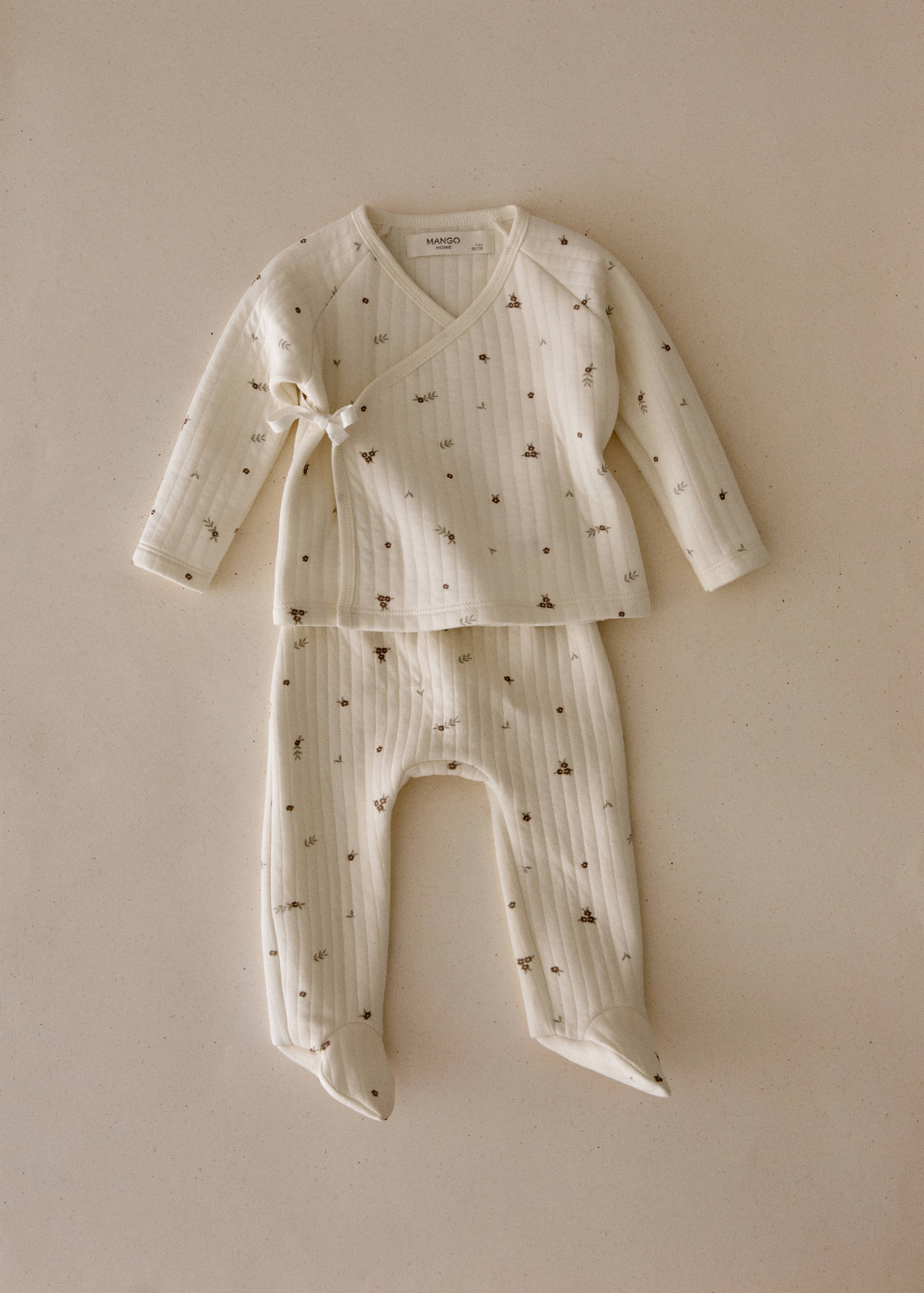 Ensemble de pyjama enfant en coton imprimé - Plan général
