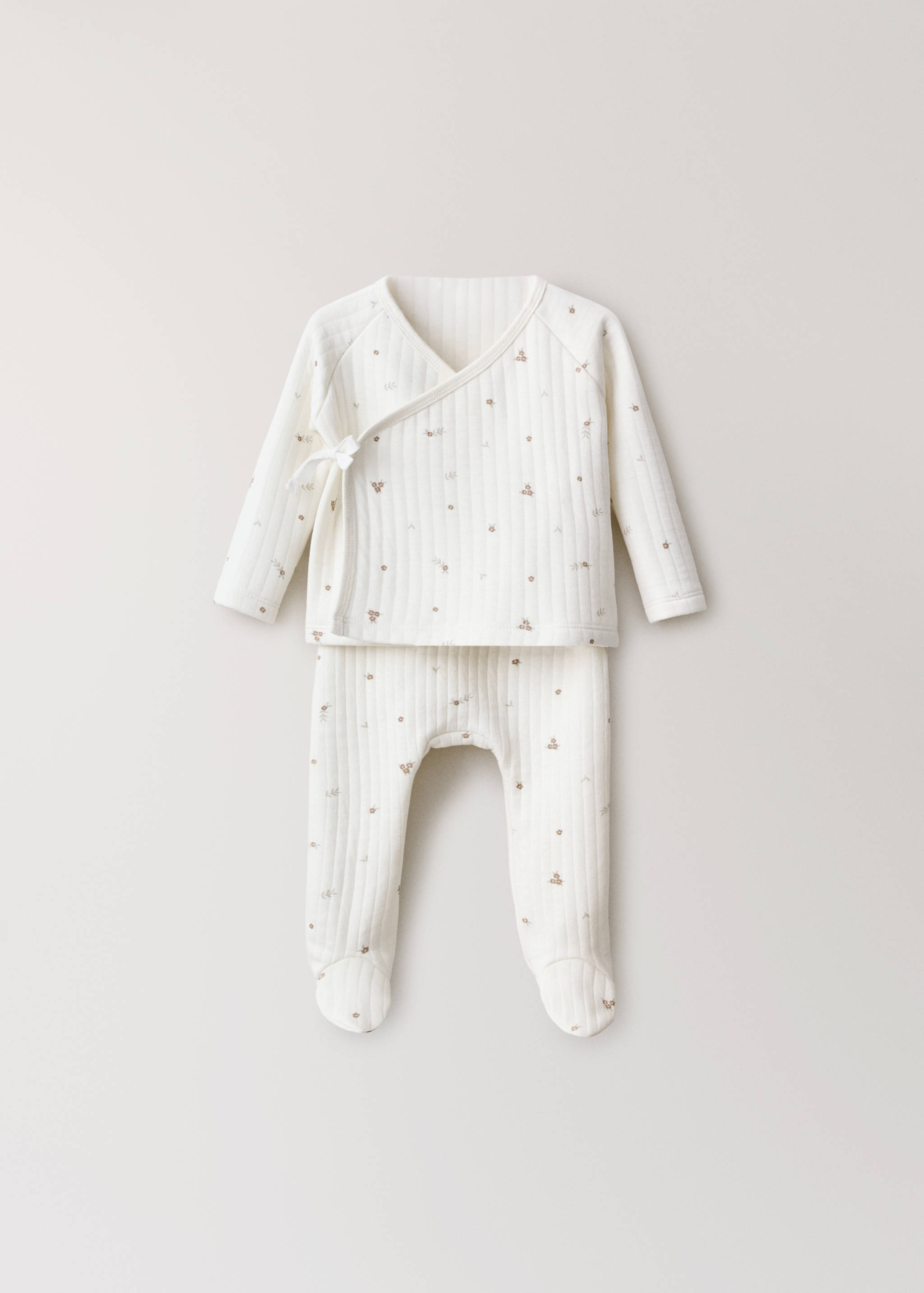 Ensemble de pyjama enfant en coton imprimé - Article sans modèle