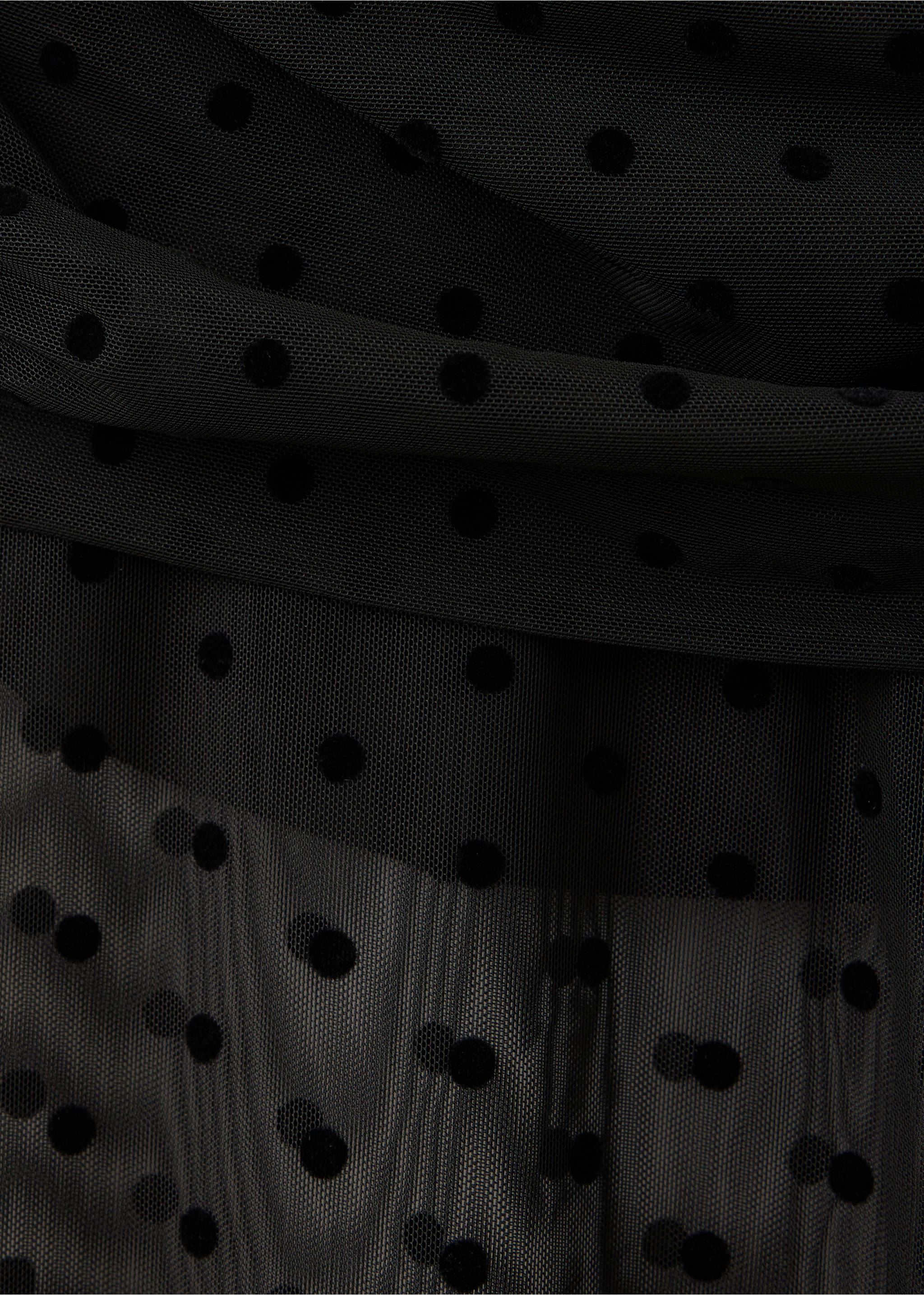 Pantalon transparent à pois - Détail de l'article 8, Noir. Ref: 37089133-00.
