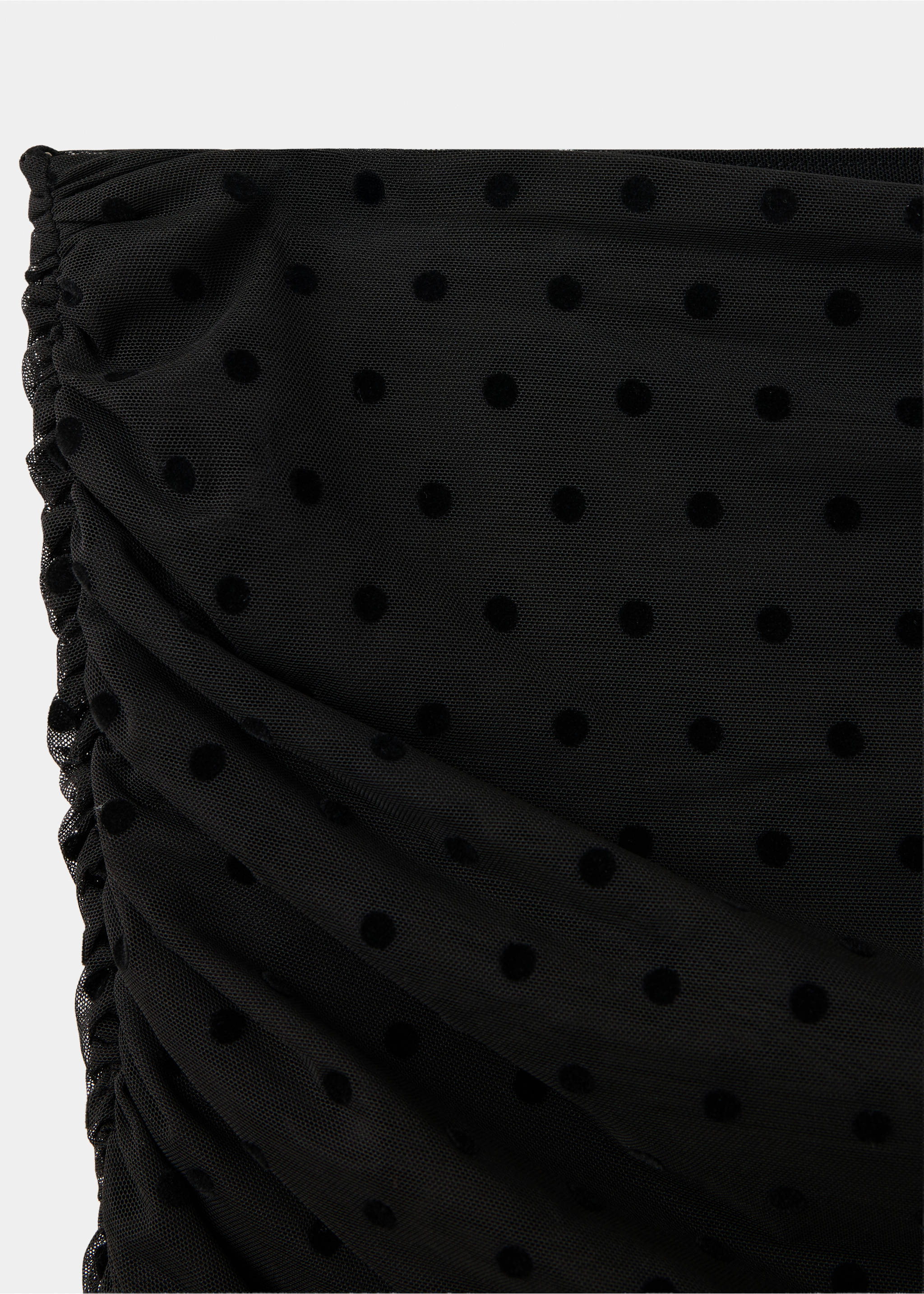 Pantalon transparent à pois - Détail de l'article 0, Noir. Ref: 37089133-00.