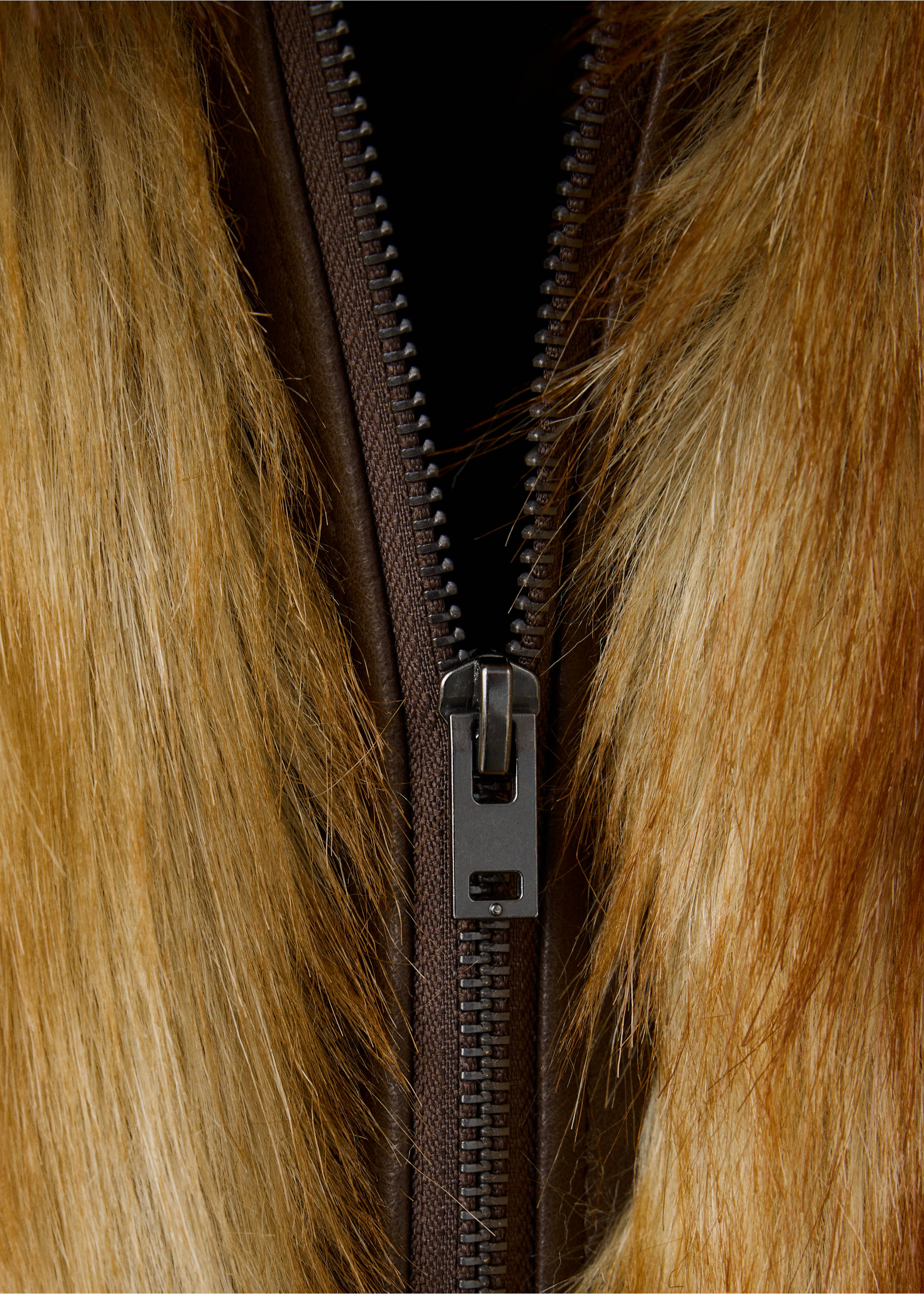 COAT FOXY - تفاصيل المنتج 8, بني متوسط. Ref: 37089141-00.