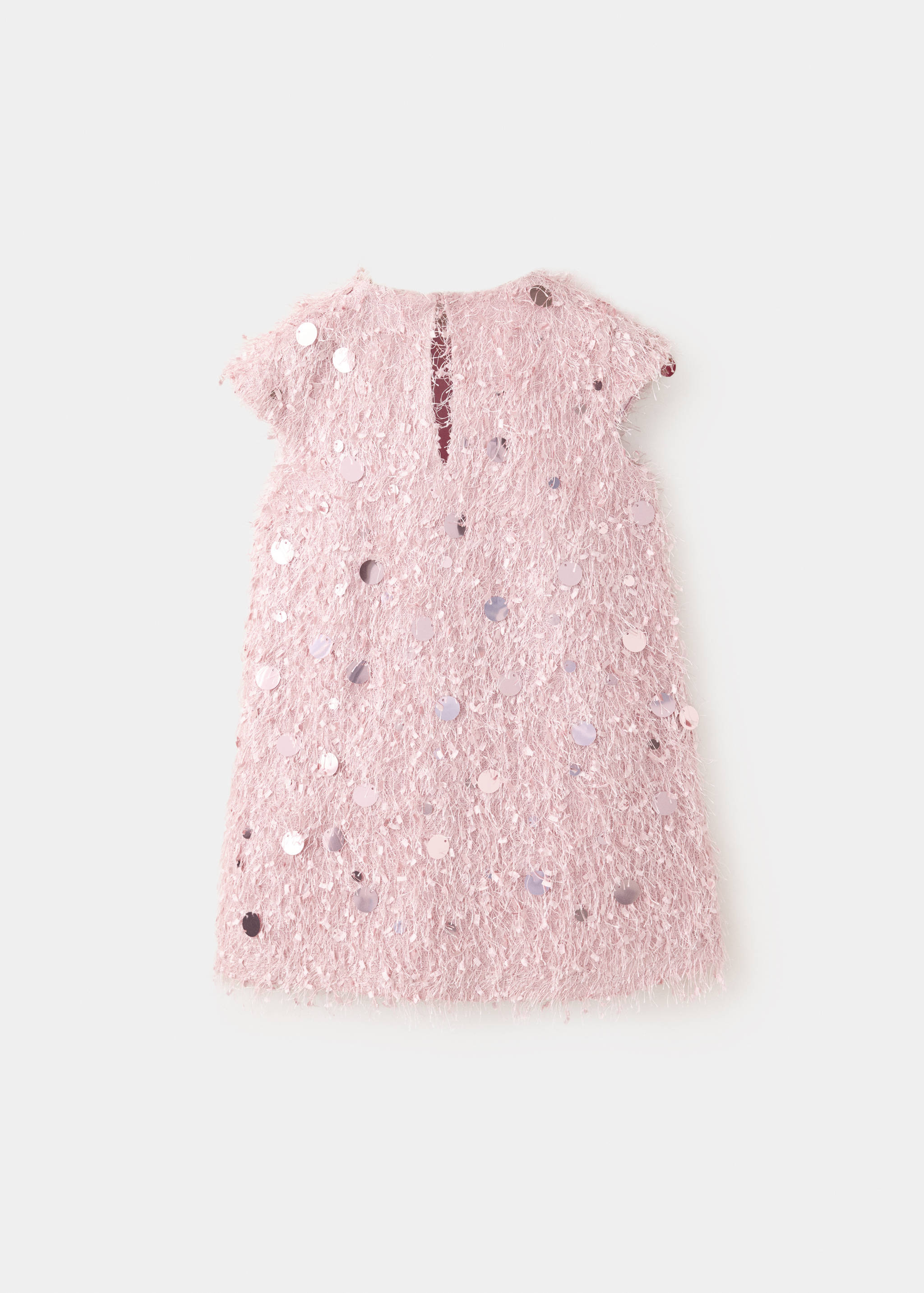 Fringed dress with sequinned detailing - Reverse of the article