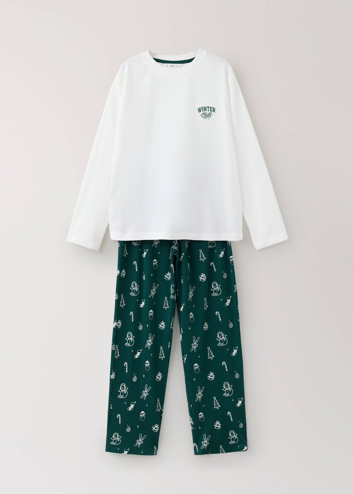 Christmas cotton pyjama set