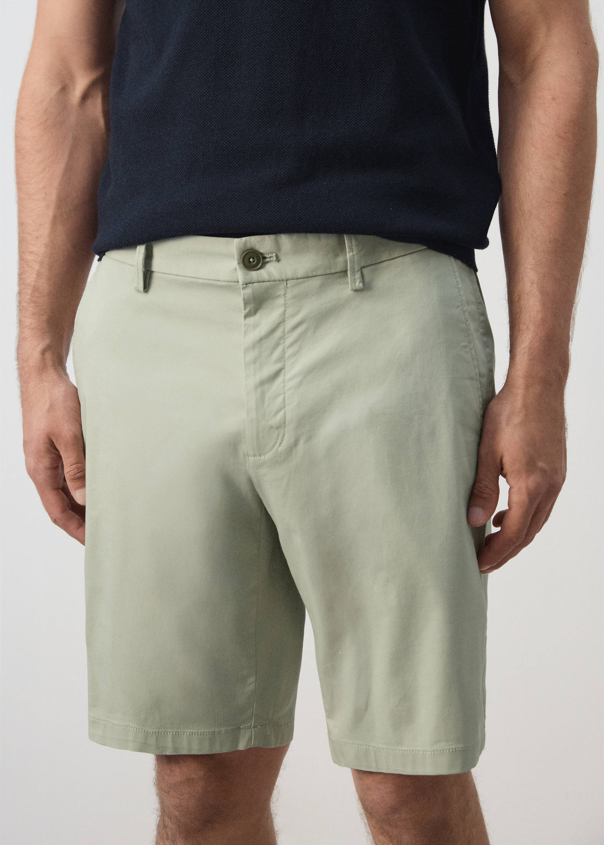 Bermudas slim fit chino algodón - Detalle del artículo 1