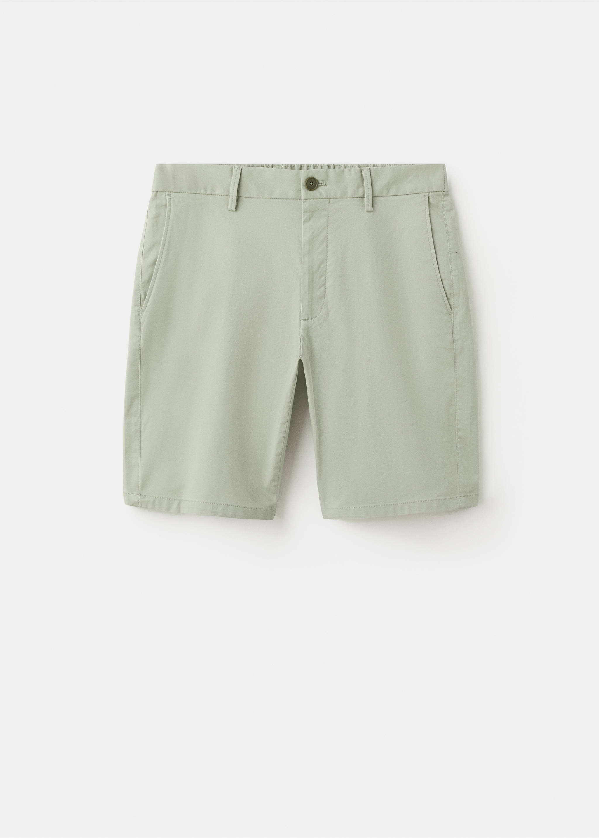Bermudas slim fit chino algodón - Artículo sin modelo, Verde menta. Ref: 37091329-00.