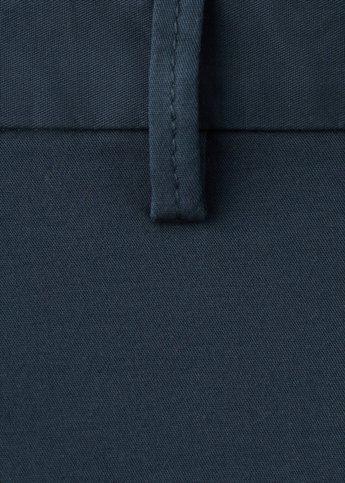 Slim-fit chino cotton bermuda shorts — Navy