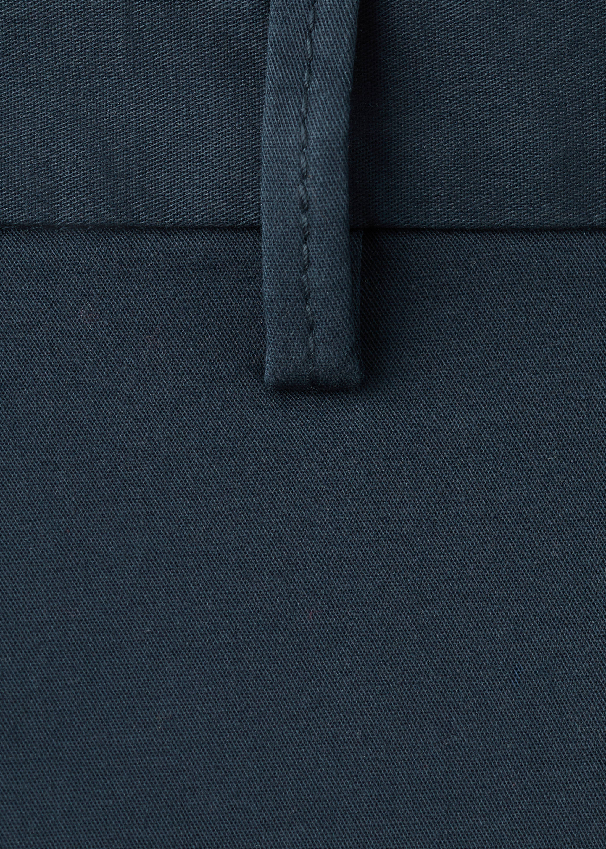 Slim-fit chino cotton bermuda shorts - Details of the article 8