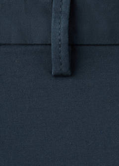 Slim-fit chino cotton bermuda shorts — Navy 8