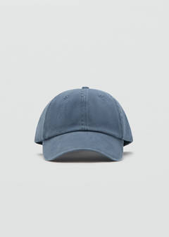 Plain cotton cap — Blue 2