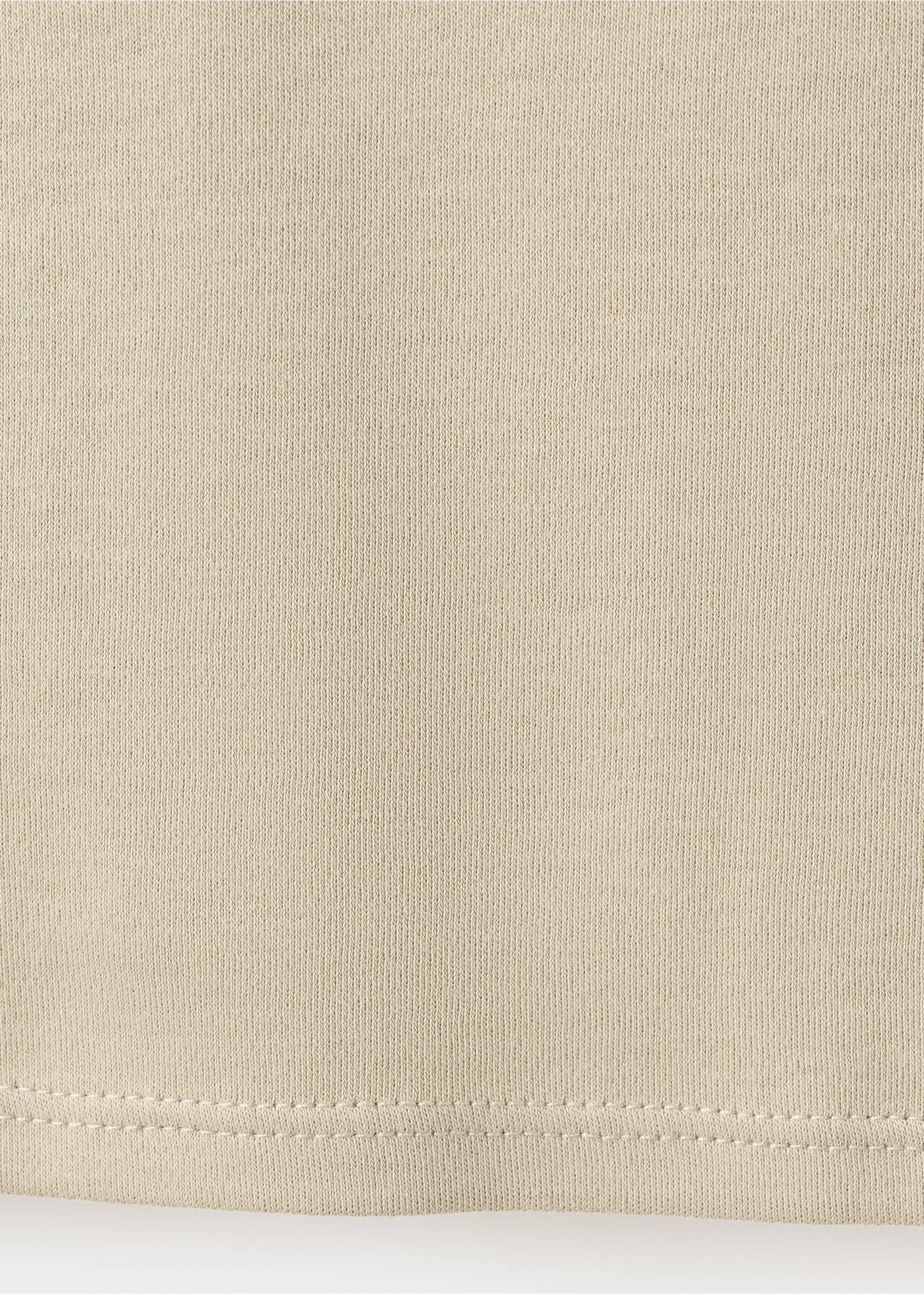 100% cotton t-shirt - Details of the article 0, Khaki. Ref: 37091331-00.