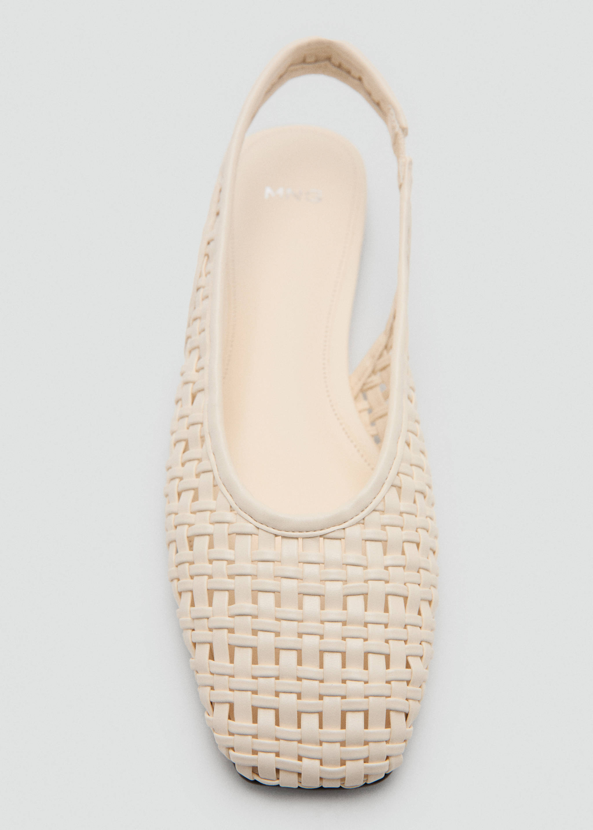 Braided backless ballerina flat - Details of the article 3