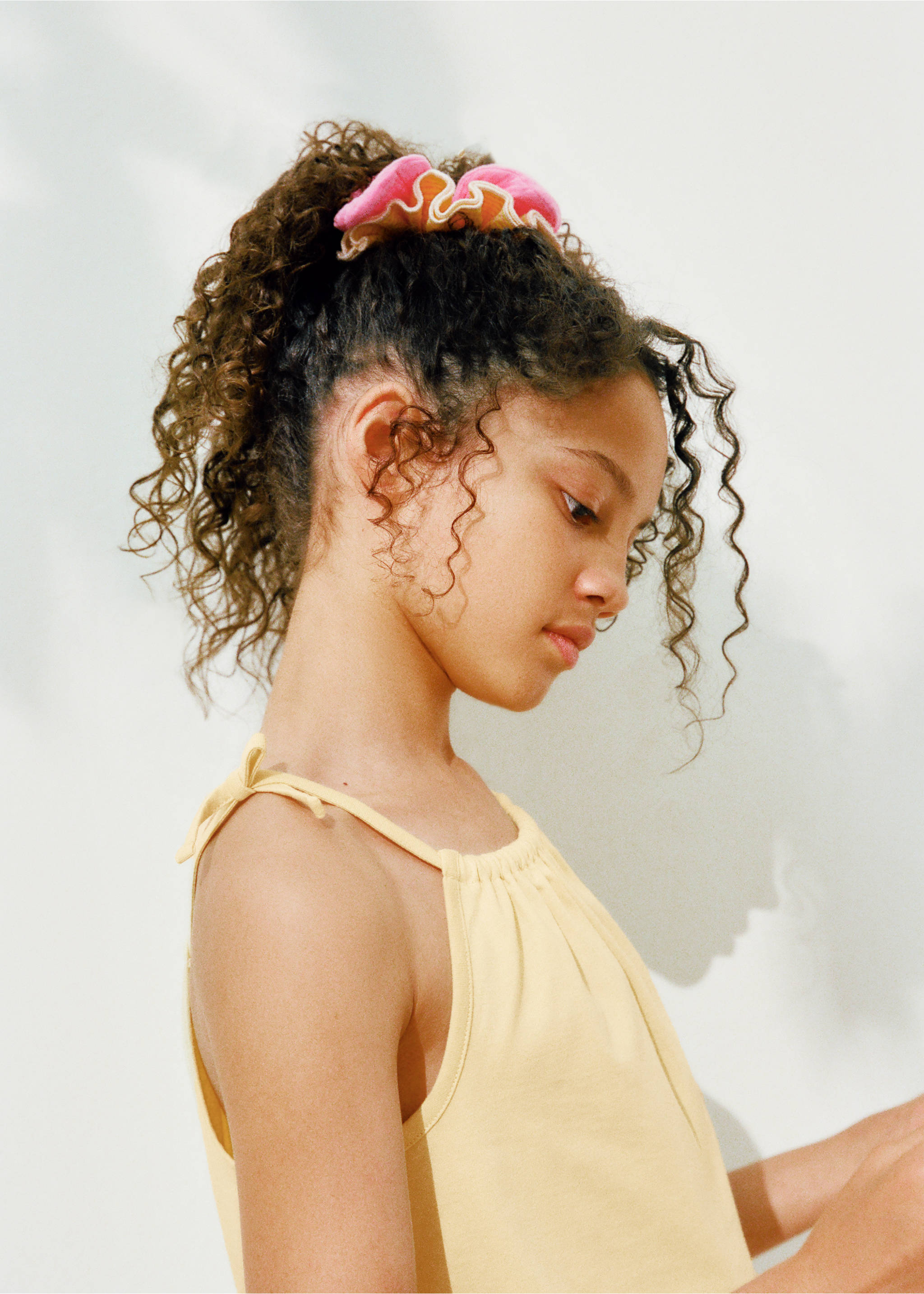 2 hair tie pack - Details of the article 5, Pink. Ref: 37091339-00.