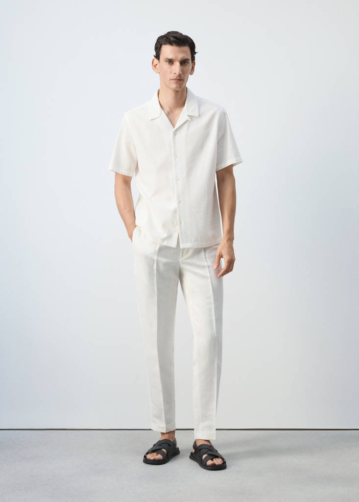 100% cotton shirt with embroidery details