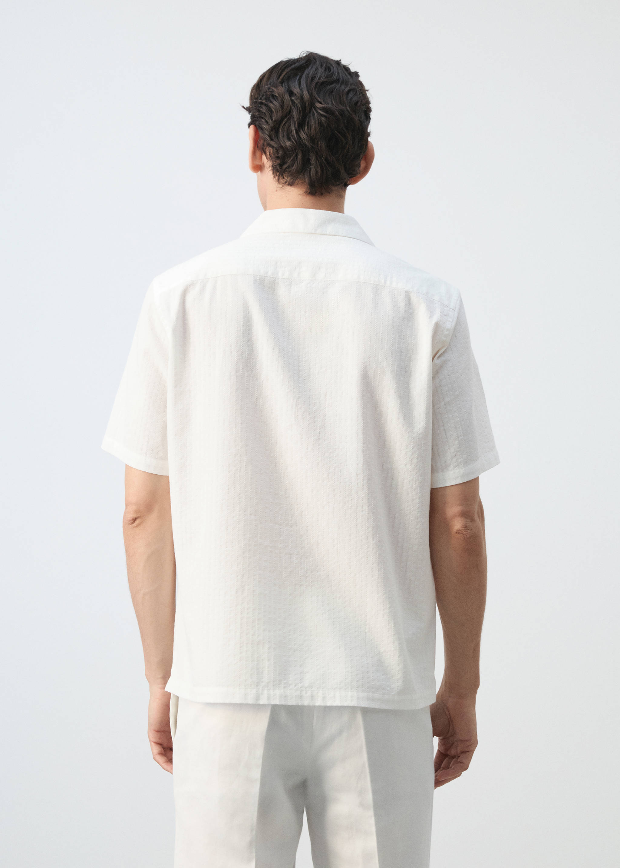 Chemise 100 % coton regular-fit - Verso de l’article